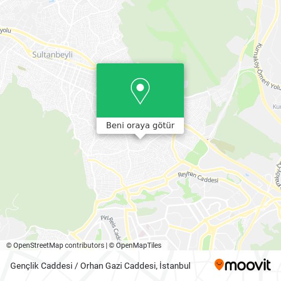 Gençlik Caddesi / Orhan Gazi Caddesi harita