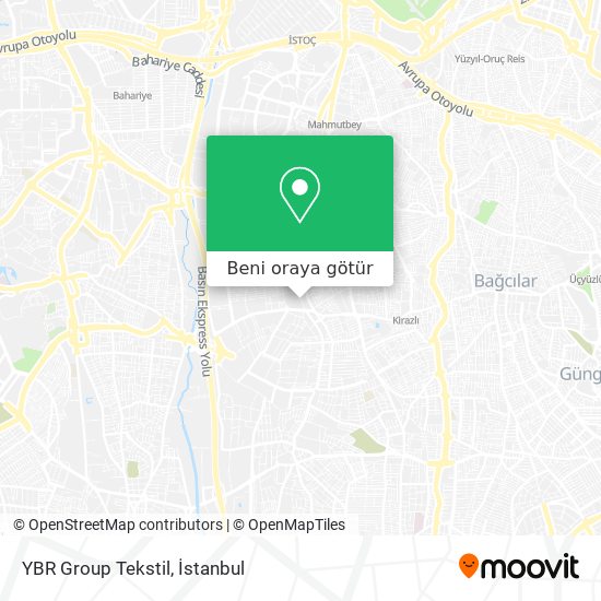 YBR Group Tekstil harita