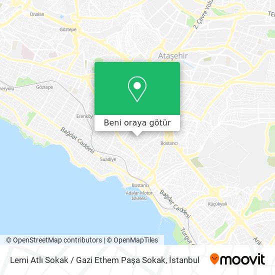Lemi Atlı Sokak / Gazi Ethem Paşa Sokak harita