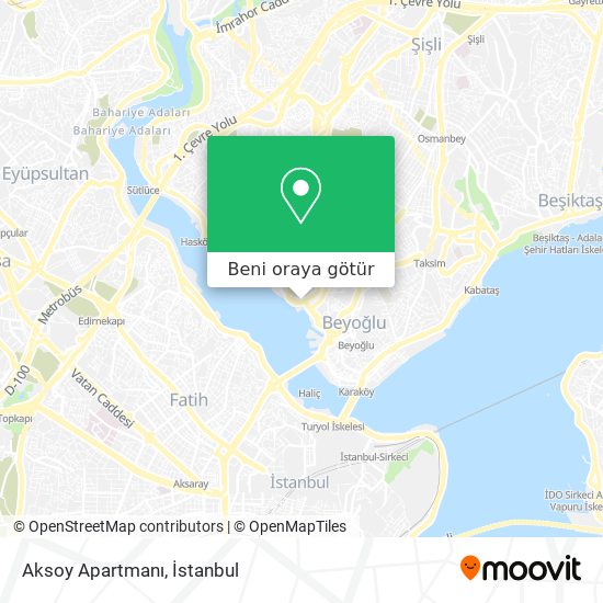 Aksoy Apartmanı harita