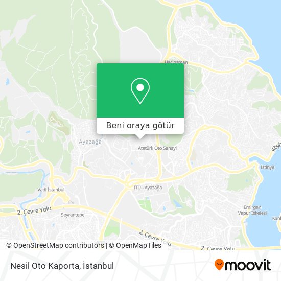 Nesil Oto Kaporta harita