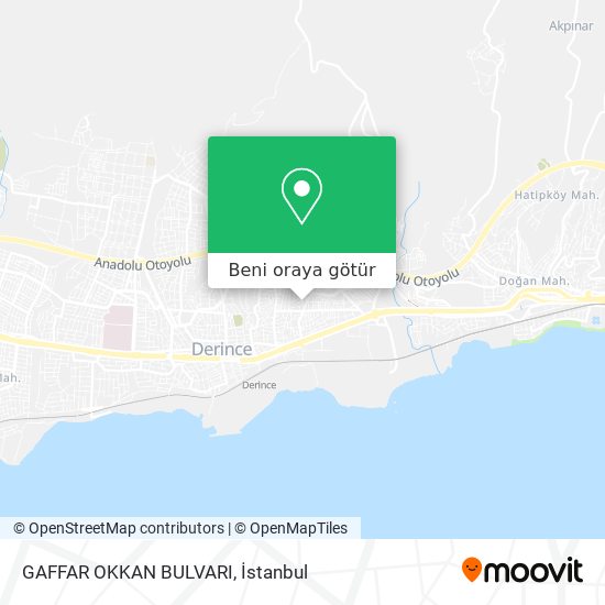 GAFFAR OKKAN BULVARI harita