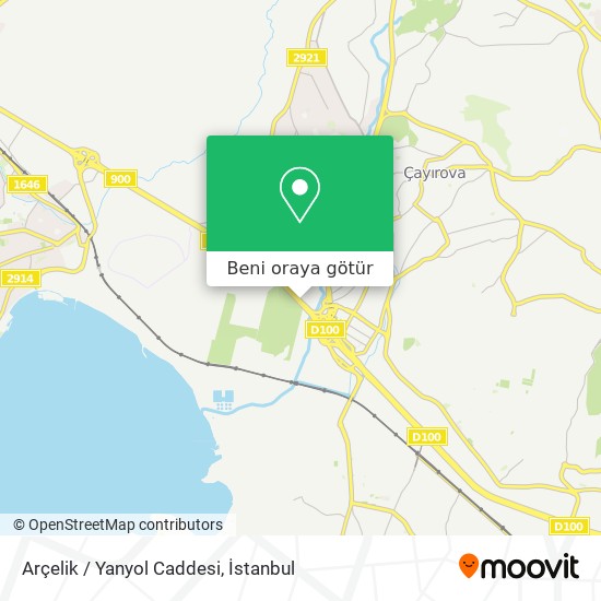 Arçelik / Yanyol Caddesi harita