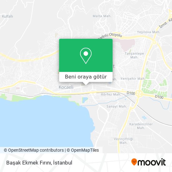 Başak Ekmek Fırını harita