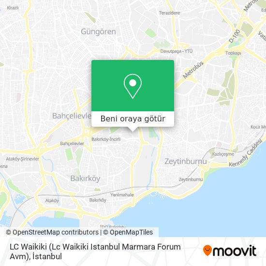 LC Waikiki (Lc Waikiki Istanbul Marmara Forum Avm) harita