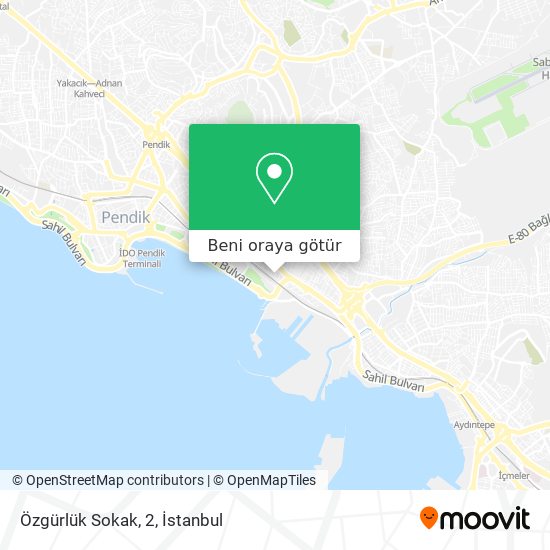 Özgürlük Sokak, 2 harita