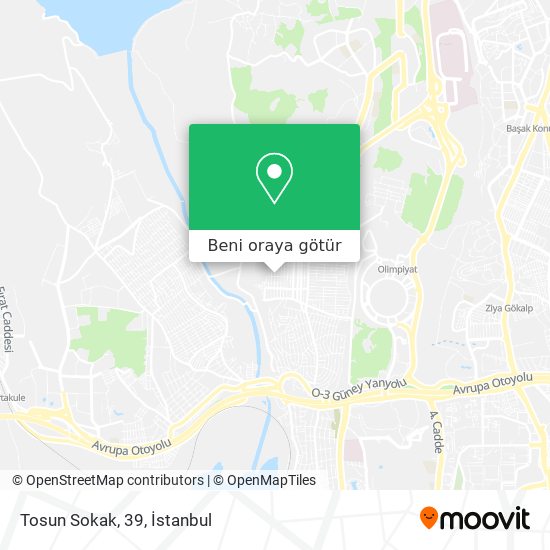 Tosun Sokak, 39 harita