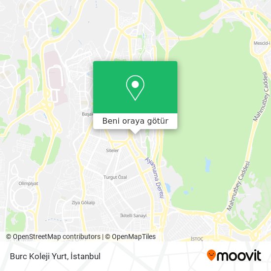 Burc Koleji Yurt harita