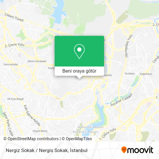 Nergiz Sokak / Nergis Sokak harita