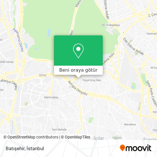 Batışehir harita