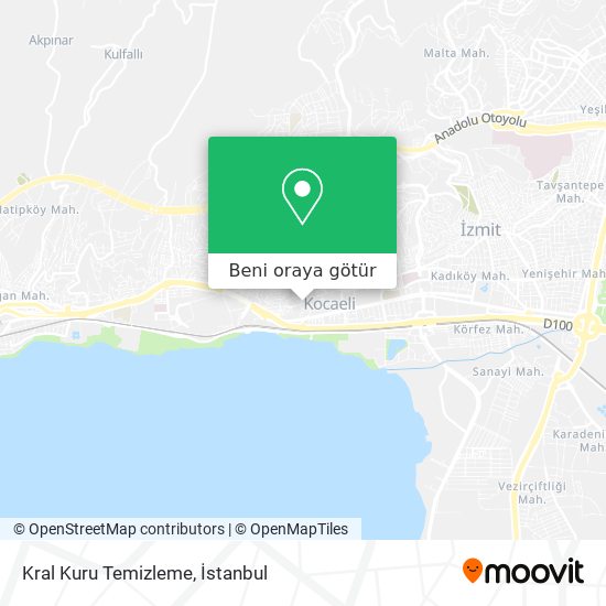 Kral Kuru Temizleme harita