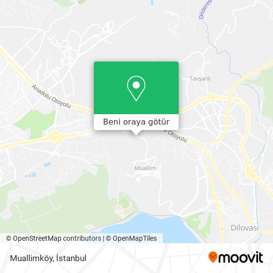 Muallimköy harita