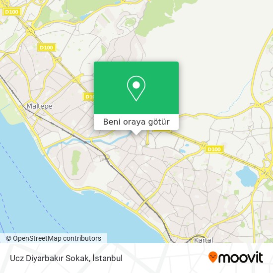 Ucz Diyarbakır Sokak harita