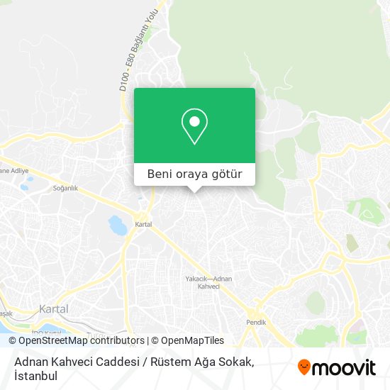 Adnan Kahveci Caddesi / Rüstem Ağa Sokak harita