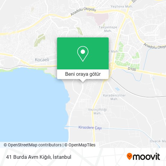 41 Burda Avm Kiğılı harita