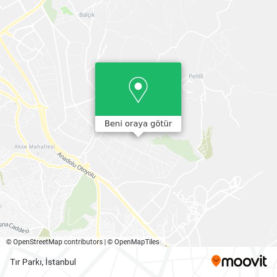 Tır Parkı harita