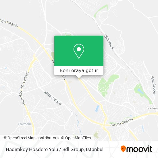 Hadımköy Hoşdere Yolu / Şdl Group harita