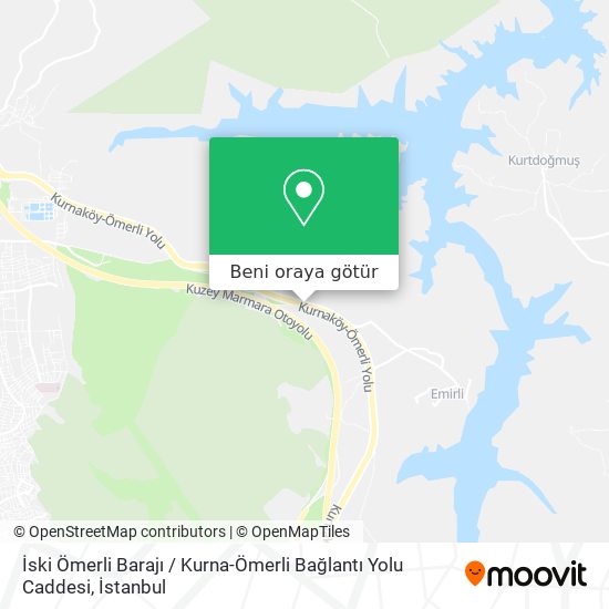 İski Ömerli Barajı / Kurna-Ömerli Bağlantı Yolu Caddesi harita