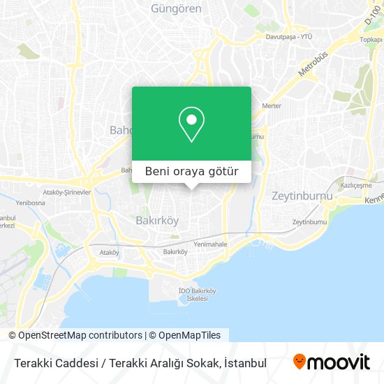 Terakki Caddesi / Terakki Aralığı Sokak harita