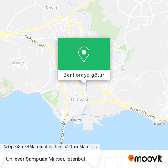 Unilever Şampuan Mikser harita