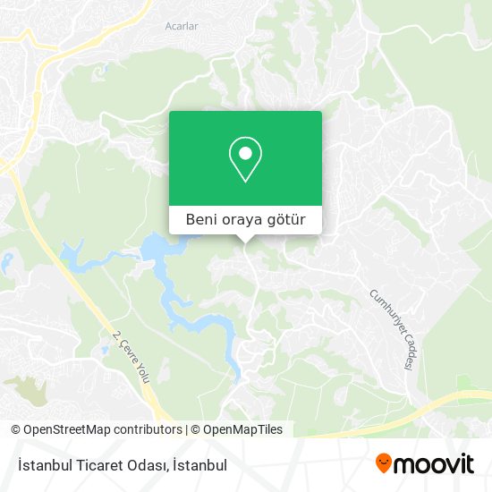 İstanbul Ticaret Odası harita