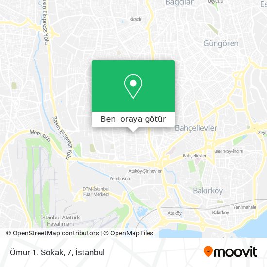 Ömür 1. Sokak, 7 harita