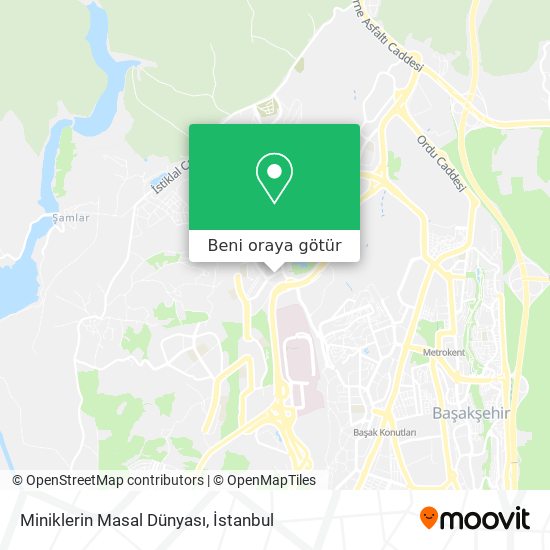 Miniklerin Masal Dünyası harita