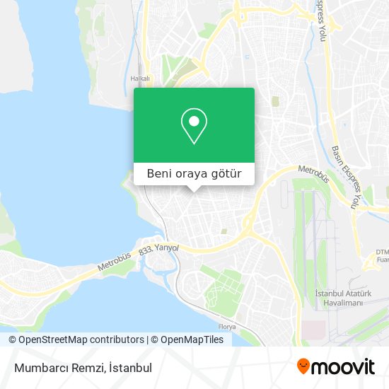 Mumbarcı Remzi harita