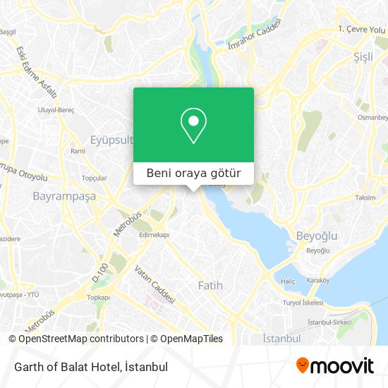 Garth of Balat Hotel harita
