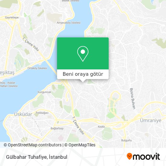 Gülbahar Tuhafiye harita