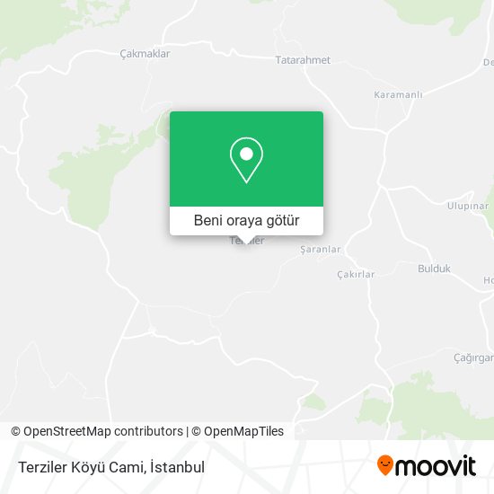 Terziler Köyü Cami harita