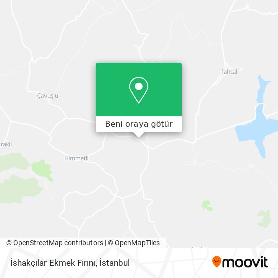 İshakçılar Ekmek Fırını harita