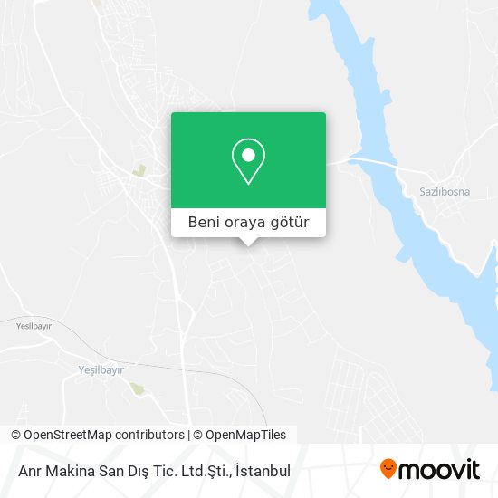 Anr Makina San Dış Tic. Ltd.Şti. harita