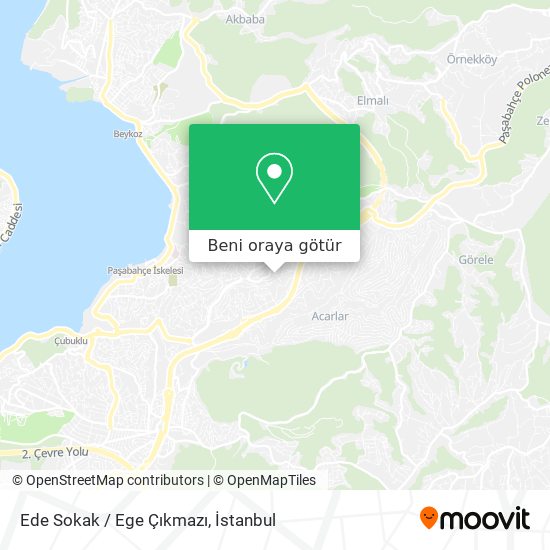 Ede Sokak / Ege Çıkmazı harita