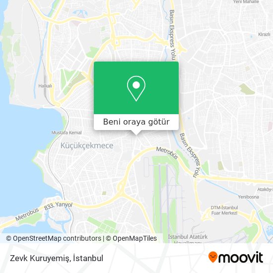 Zevk Kuruyemiş harita