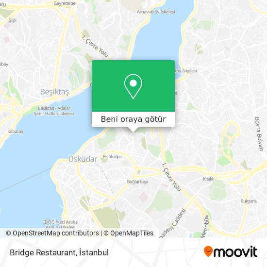 Bridge Restaurant harita