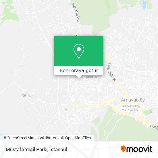 Mustafa Yeşil Parkı harita