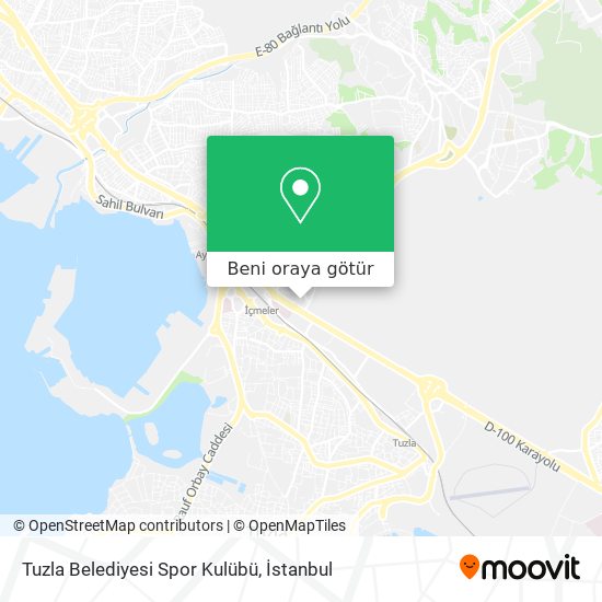Tuzla Belediyesi Spor Kulübü harita
