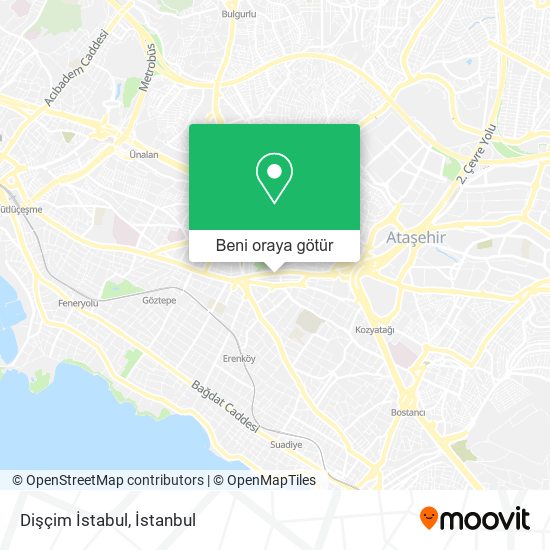 Dişçim İstabul harita