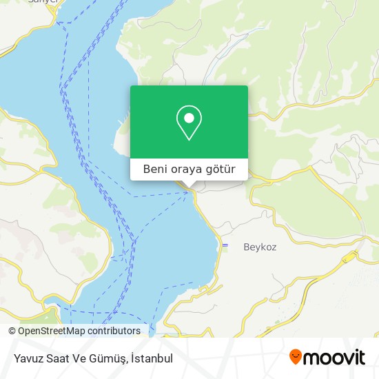 Yavuz Saat Ve Gümüş harita