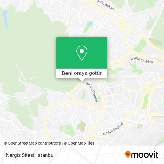 Nergiz Sitesi harita