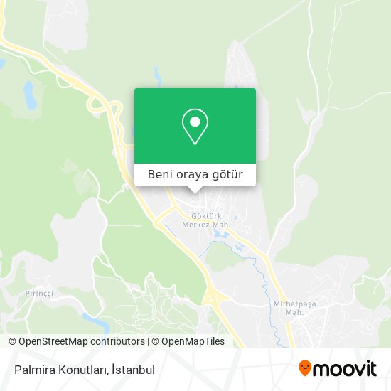 Palmira Konutları harita