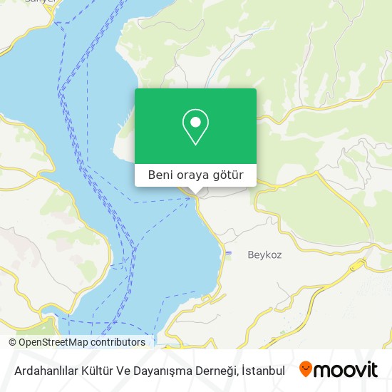 Ardahanlılar Kültür Ve Dayanışma Derneği harita