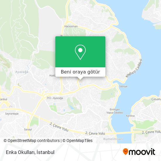 Enka Okulları harita