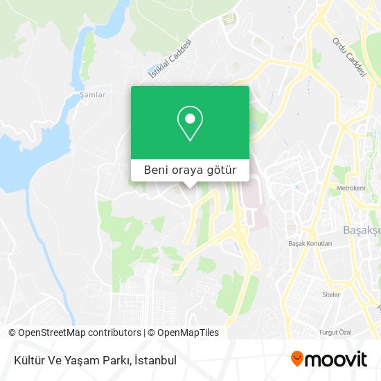 Kültür Ve Yaşam Parkı harita