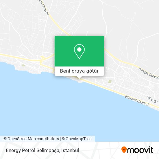 Energy Petrol Selimpaşa harita