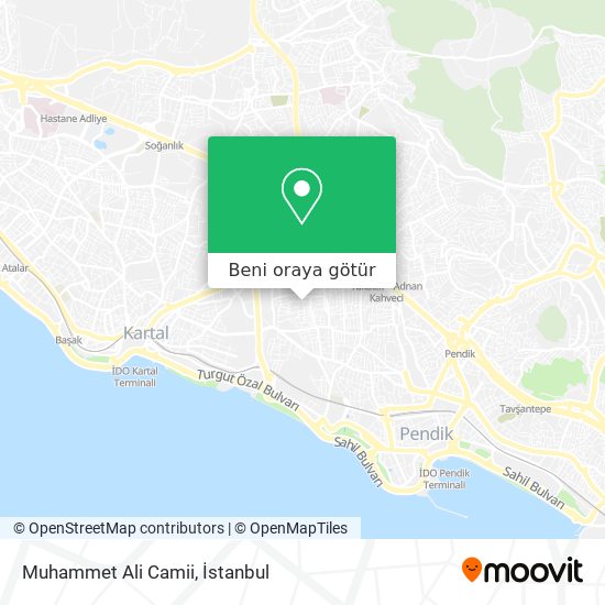 Muhammet Ali Camii harita