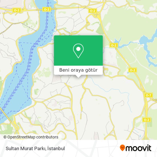 Sultan Murat Parkı harita