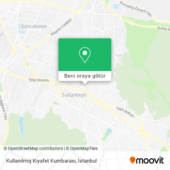 Kullanılmış Kıyafet Kumbarası harita