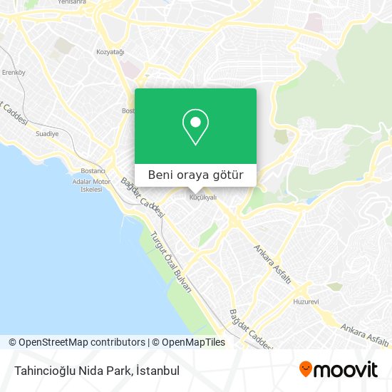 Tahincioğlu Nida Park harita